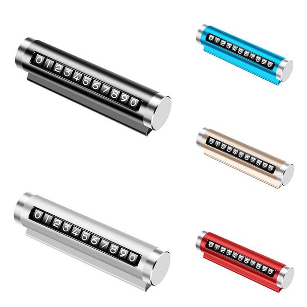 automobile temporary parking metal telephone number plate practical luminous sign interior decorations 
automobile temporary parking metal telephone number plate practical luminous sign interior decorations