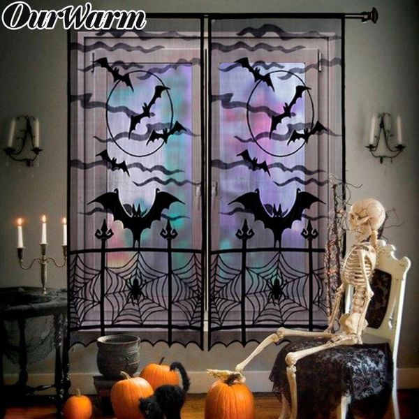 party decoration ourwarm 1pcs halloween lace door curtain haunted house props bat cobweb home window supplies
party decoration ourwarm 1pcs halloween lace door curtain haunted house props bat cobweb home window supplies