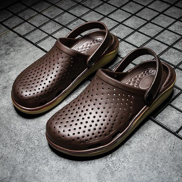 sandals classic slip on garden clog shoes men quick drying summer beach slipper breathable outdoor platform gardening, Black
sandals classic slip on garden clog shoes men quick drying summer beach slipper breathable outdoor platform gardening, Black