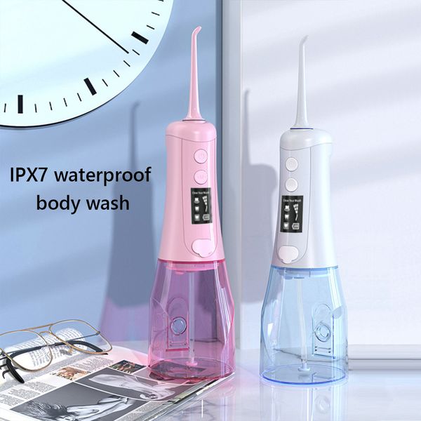 oral irrigator water flosser cordless dental usb rechargeable waterproof 350ml portable 3 modes 4 jet tips teeth cleaner perfections
oral irrigator water flosser cordless dental usb rechargeable waterproof 350ml portable 3 modes 4 jet tips teeth cleaner perfections