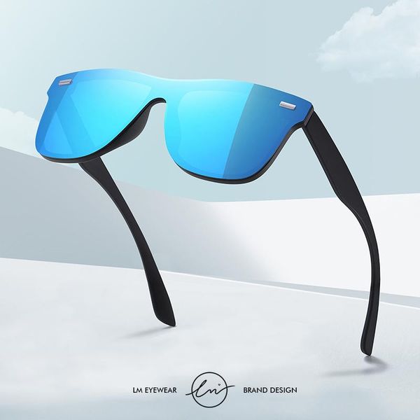 sunglasses lm 2021 square women men mirror integrated lens hd polarized men's sun glasses driving eyewear goggle gafas de sol, White;black
sunglasses lm 2021 square women men mirror integrated lens hd polarized men's sun glasses driving eyewear goggle gafas de sol, White;black