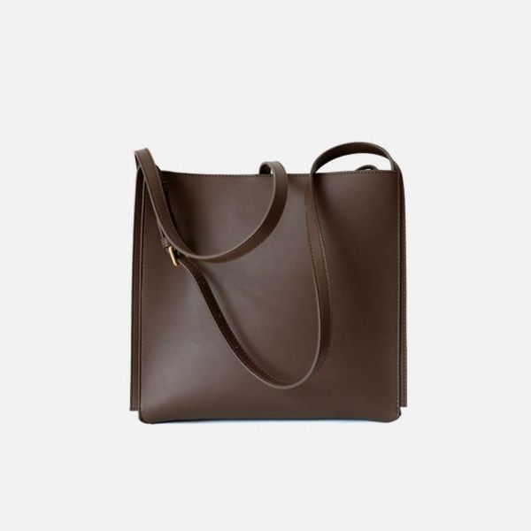 coated cowhide leather bag solid color women shoulder large capacity bucket handbag 2021 autumn and winter tote duffel bags
coated cowhide leather bag solid color women shoulder large capacity bucket handbag 2021 autumn and winter tote duffel bags
