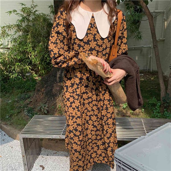 casual dresses hzirip chic vintage floral bow-up dress long printed mujer loose autumn sleeves complete sweet retro waistline tall gowns 8j1, Black;gray
casual dresses hzirip chic vintage floral bow-up dress long printed mujer loose autumn sleeves complete sweet retro waistline tall gowns 8j1, Black;gray