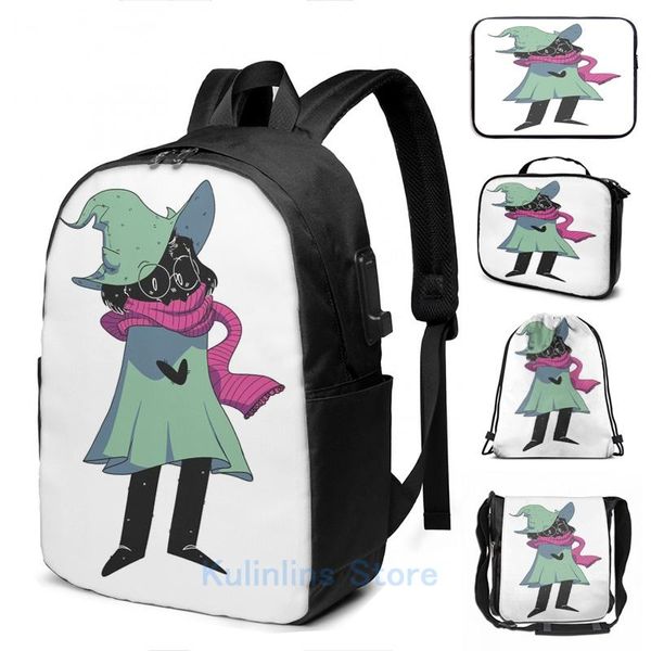 backpack funny graphic print deltarune ralsei usb charge men school bags women bag travel laptop 
backpack funny graphic print deltarune ralsei usb charge men school bags women bag travel laptop