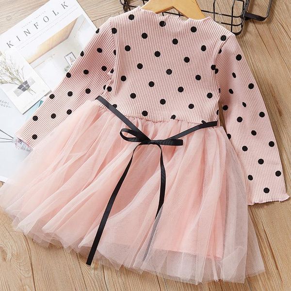 girl's dresses fall girls casual korean bibbons children dot print mesh patchwork pink dress baby gril clothes, Red;yellow
girl's dresses fall girls casual korean bibbons children dot print mesh patchwork pink dress baby gril clothes, Red;yellow