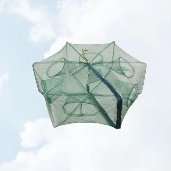foldable bait cast mesh trap net portable fishing landing shrimp cage for fish lobster prawn minnow crayfish crab (green, 6 accessories
foldable bait cast mesh trap net portable fishing landing shrimp cage for fish lobster prawn minnow crayfish crab (green, 6 accessories