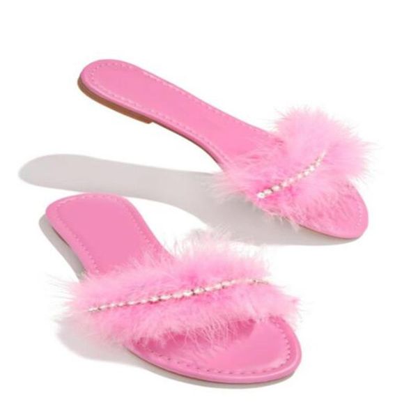 slippers designer large size womens summer style casual furry women's sandals fashion platform slides women shoes beach shoe, Black 
slippers designer large size womens summer style casual furry women's sandals fashion platform slides women shoes beach shoe, Black