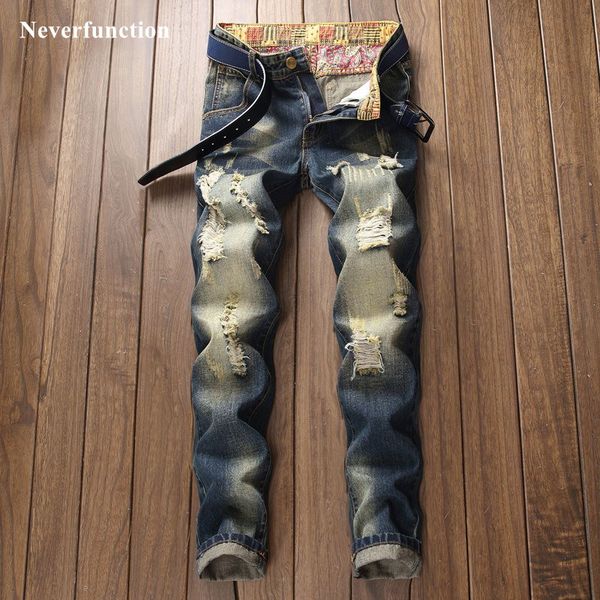 jeans men ripped vintage blue casual slim straight streetwear fashion male cotton destroyed holes joggers beggar denim
jeans men ripped vintage blue casual slim straight streetwear fashion male cotton destroyed holes joggers beggar denim