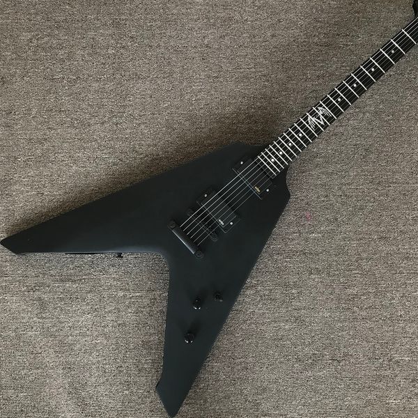 special shaped electric guitar, rosewood fingerboard, matte black, initiative adapterization electric guitar
special shaped electric guitar, rosewood fingerboard, matte black, initiative adapterization electric guitar
