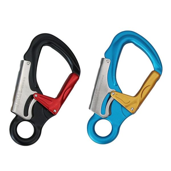 auto locking clip heavy duty carabiner safety lock camping hook buckle for outdoor rock climbing mountaineering cords, slings and webbing
auto locking clip heavy duty carabiner safety lock camping hook buckle for outdoor rock climbing mountaineering cords, slings and webbing