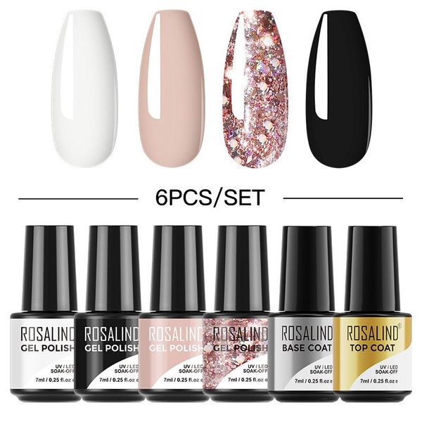 nail art kits rosalind gel kit 6pcs uv polish varnishes 7ml for manicure need cured base glue sealing set
nail art kits rosalind gel kit 6pcs uv polish varnishes 7ml for manicure need cured base glue sealing set