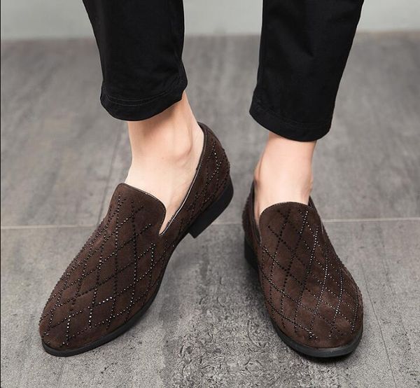 dress shoes fashion men british rhinestone cross slip on oxford formal male wedding prom homecoming sapato social masculino, Black
dress shoes fashion men british rhinestone cross slip on oxford formal male wedding prom homecoming sapato social masculino, Black