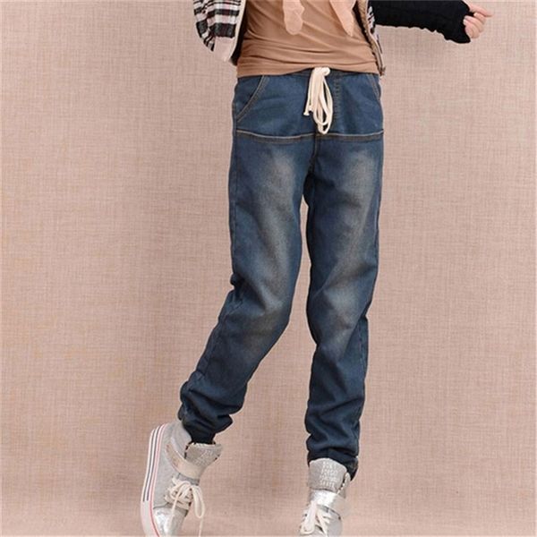 arrival winter warm jeans women thicken fleece skinny harem pants trousers elastic waist denim trousers plus size pants c1504, Blue
arrival winter warm jeans women thicken fleece skinny harem pants trousers elastic waist denim trousers plus size pants c1504, Blue