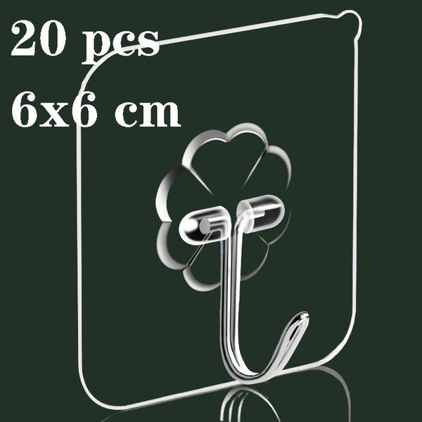 hooks & rails 10/20pc adhesive for hanging transparent strong hook door wall hanger key holder bathroom kitchen organizer punch-free 
hooks & rails 10/20pc adhesive for hanging transparent strong hook door wall hanger key holder bathroom kitchen organizer punch-free