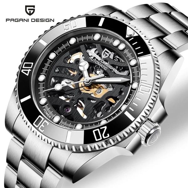 wristwatches 2021 pagani design mechanical mens watches stainless steel automatic for men diving watch relogio masculino, Slivery;brown
wristwatches 2021 pagani design mechanical mens watches stainless steel automatic for men diving watch relogio masculino, Slivery;brown