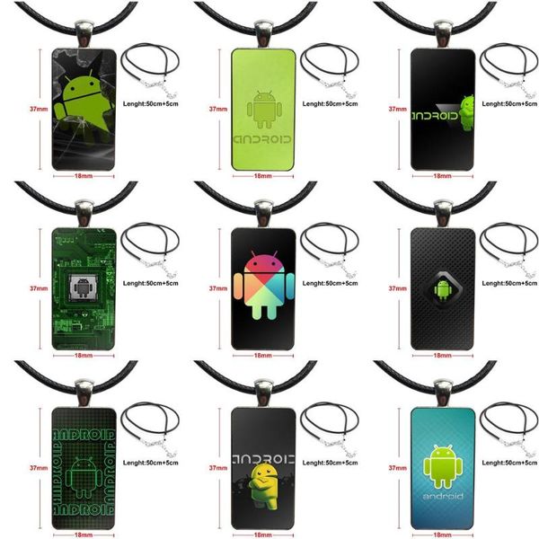 pendant necklaces fashion glass cabochon necklace with women steel plated statement jewelry for children green android robot logo, Silver
pendant necklaces fashion glass cabochon necklace with women steel plated statement jewelry for children green android robot logo, Silver