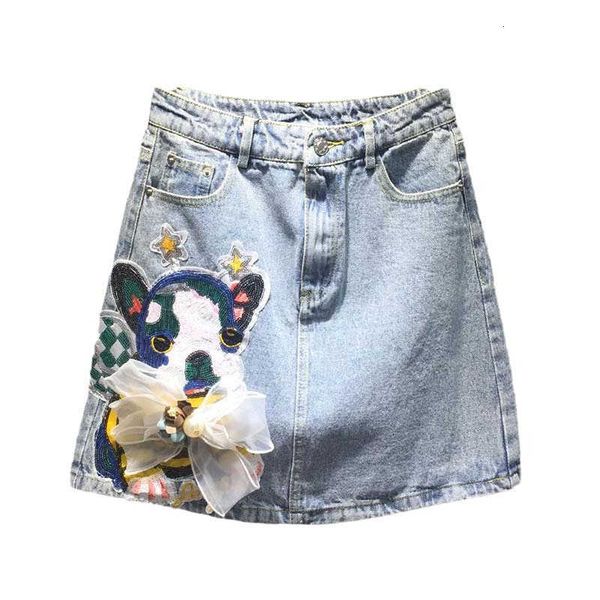 skirts plus size 5xl denim women summer sequins dog casual high waist a line street all-matched jeans q38y, Black
skirts plus size 5xl denim women summer sequins dog casual high waist a line street all-matched jeans q38y, Black
