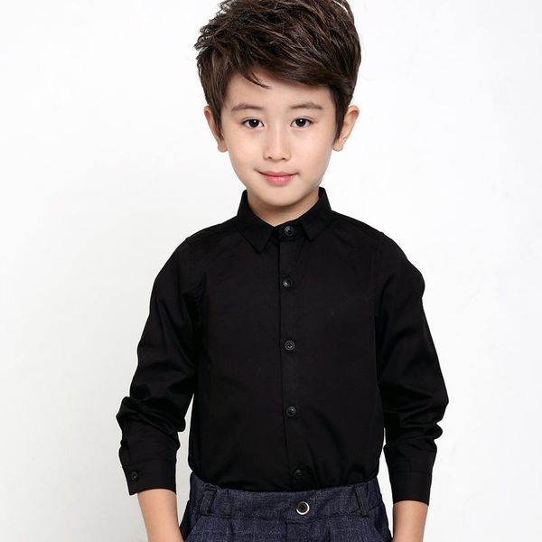 shirts kids long-sleeved solid shirt children's clothing cotton spring and autumn wild bottoming baby boy clothes, White;black
shirts kids long-sleeved solid shirt children's clothing cotton spring and autumn wild bottoming baby boy clothes, White;black