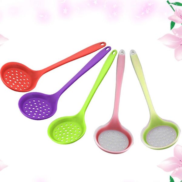 silicone slotted skimmer spatula non-stick cooking spoon ladle professional colander strainer filter with long handle kitchen to spoons
silicone slotted skimmer spatula non-stick cooking spoon ladle professional colander strainer filter with long handle kitchen to spoons