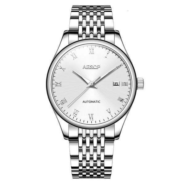 aesop tag men watches luxury mechanical stainless steel waterproof automatic relogio masculino, Slivery;brown
aesop tag men watches luxury mechanical stainless steel waterproof automatic relogio masculino, Slivery;brown