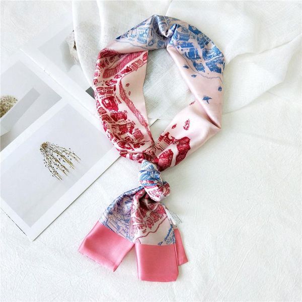 scarves 2021 scarf women cute hair tie band kerchief wrist ribbons fashion head neck silk satin bag scarfs long sj248, Blue;gray
scarves 2021 scarf women cute hair tie band kerchief wrist ribbons fashion head neck silk satin bag scarfs long sj248, Blue;gray