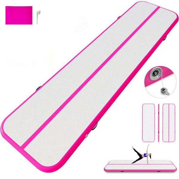 4m*1m airtrack inflatable air track floor home gymnastics tumbling mat gym yoga mats