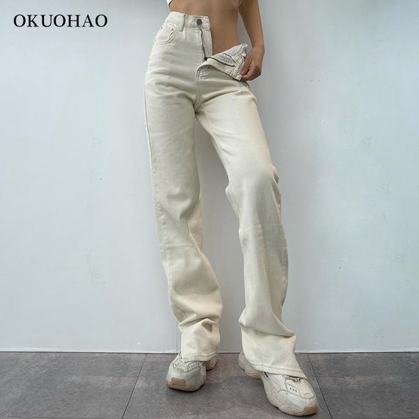 women's jeans 2021 flared women high waist mom denim trousers female streetwear white vintage clothes boot cut wide oversize pants, Blue
women's jeans 2021 flared women high waist mom denim trousers female streetwear white vintage clothes boot cut wide oversize pants, Blue