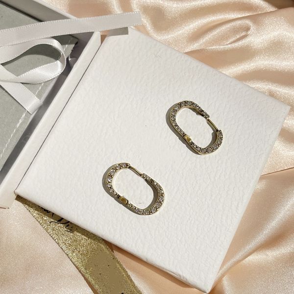 fashion diamond earrings new letter gold brass material 925 silver needle women earring supply
fashion diamond earrings new letter gold brass material 925 silver needle women earring supply