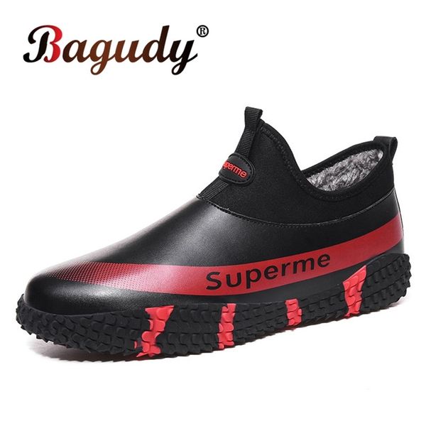 men winter warm plush outdoor sneakers fashion ankle boots waterproof sneakers boots non-slip men winter leather snow boots shoe 210820, Black
men winter warm plush outdoor sneakers fashion ankle boots waterproof sneakers boots non-slip men winter leather snow boots shoe 210820, Black