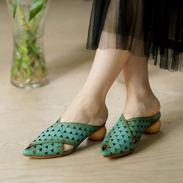 slippers yourseason ladies summer genuine leather shoes 2021 outside slides handmade concise women leisure hollow, Black
slippers yourseason ladies summer genuine leather shoes 2021 outside slides handmade concise women leisure hollow, Black