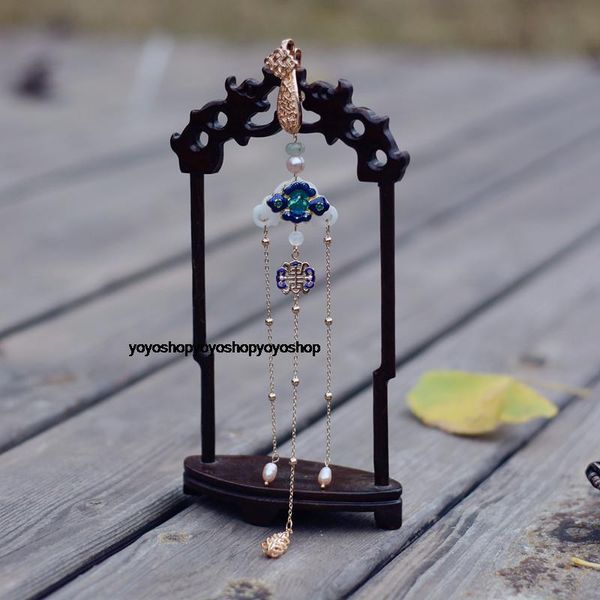 charms handmade cloisonne yupei beads tassel hanfu clothing accessories chi-pao pendant hanging decoration bag packing, Bronze;silver
charms handmade cloisonne yupei beads tassel hanfu clothing accessories chi-pao pendant hanging decoration bag packing, Bronze;silver