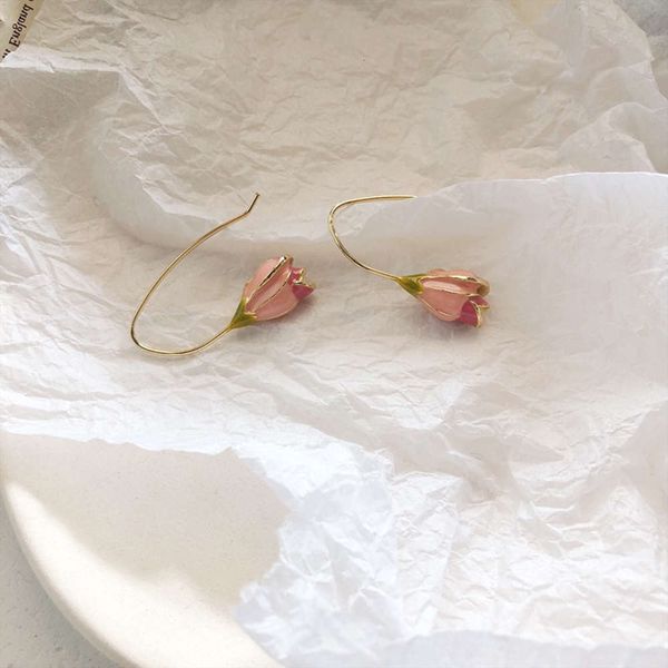 earrings korean version east gate tulip minority french gentle sweet girl simple spring earrings, Golden
earrings korean version east gate tulip minority french gentle sweet girl simple spring earrings, Golden