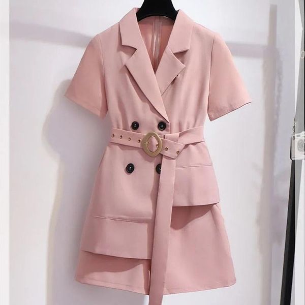 women's tracksuits elegant office lady short suit set women 2 piece solid color casual blazer high waist shorts suits female streetwear, Gray
women's tracksuits elegant office lady short suit set women 2 piece solid color casual blazer high waist shorts suits female streetwear, Gray