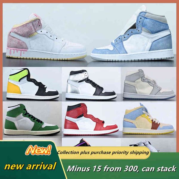 2021 Jumpman 1 Obsidian UNC Lucky Green 1s Mens Basketball Shoes Dark Mocha University Blue Twist Women Sneaker Trainers Size 36-46 With Box8OJL
2021 Jumpman 1 Obsidian UNC Lucky Green 1s Mens Basketball Shoes Dark Mocha University Blue Twist Women Sneaker Trainers Size 36-46 With Box8OJL