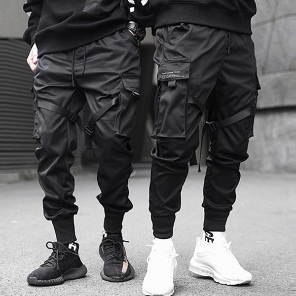 ribbons hip hop cargo pants men black pocket streetwear harajuku techwear trousers harem joggers sweatpants men's
ribbons hip hop cargo pants men black pocket streetwear harajuku techwear trousers harem joggers sweatpants men's