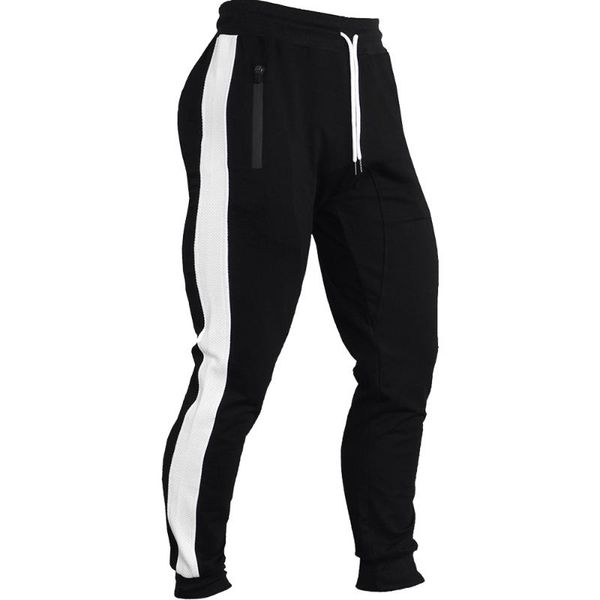 running pants men's fitness sport men skinny sweatpants mens joggers gym sportswear tracksuit bottoms trousers male, Black;blue
running pants men's fitness sport men skinny sweatpants mens joggers gym sportswear tracksuit bottoms trousers male, Black;blue