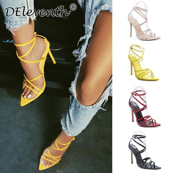 super high heels 11cm women's pumps ankle cross-strap sandals shoes woman lady pointy open toe stiletto high-heeled party shoe, Black
super high heels 11cm women's pumps ankle cross-strap sandals shoes woman lady pointy open toe stiletto high-heeled party shoe, Black