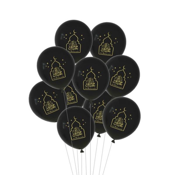 party decoration 10pcs 10inch gold black eid mubarak latex balloons hajj ballon ramadan muslim islamic festival supplies
party decoration 10pcs 10inch gold black eid mubarak latex balloons hajj ballon ramadan muslim islamic festival supplies