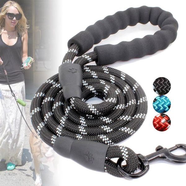 dog collars & leashes leash reflective elastic nylon padded handle heavy duty training walking pet rt99
dog collars & leashes leash reflective elastic nylon padded handle heavy duty training walking pet rt99