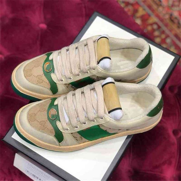 2021 new family women's kuqi dirty flat bottom worn casual shoes, Black
2021 new family women's kuqi dirty flat bottom worn casual shoes, Black