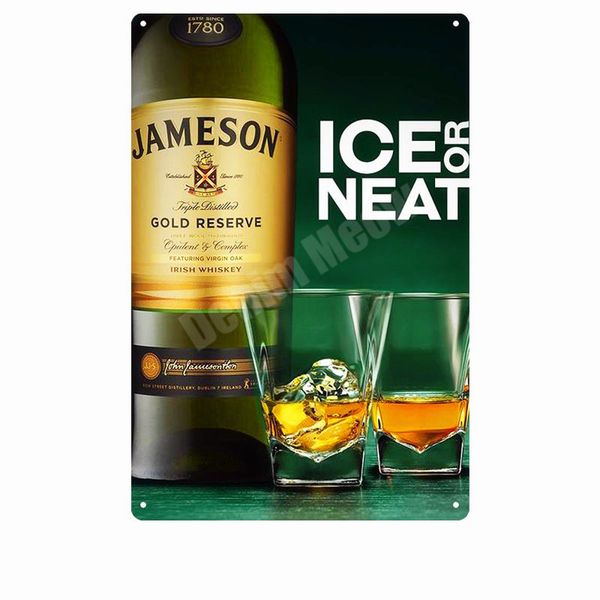 irish whiskey metal tin sign club pub bar casino decorative plate ice cold beer poster wall art painting vintage home decor n285a
irish whiskey metal tin sign club pub bar casino decorative plate ice cold beer poster wall art painting vintage home decor n285a