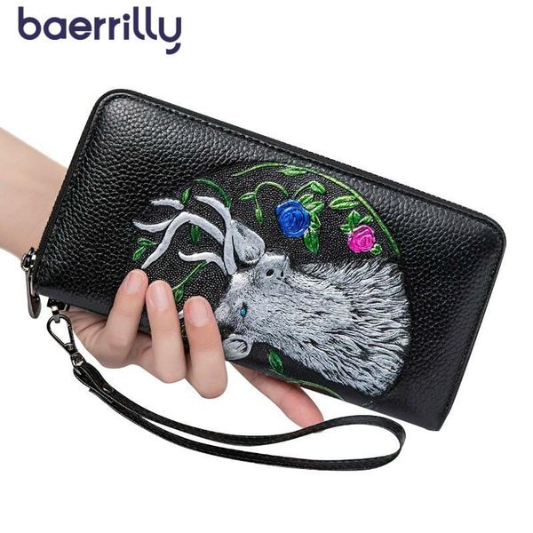 wallets fashion painted deer genuine leather women wallet money pocket long zipper purse coin card holder clutch bags, Red;black
wallets fashion painted deer genuine leather women wallet money pocket long zipper purse coin card holder clutch bags, Red;black