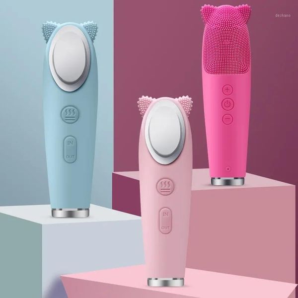 electric silicone facial cleansing instrument face cleanser beauty compress ion export import deep washing massage brush1
electric silicone facial cleansing instrument face cleanser beauty compress ion export import deep washing massage brush1