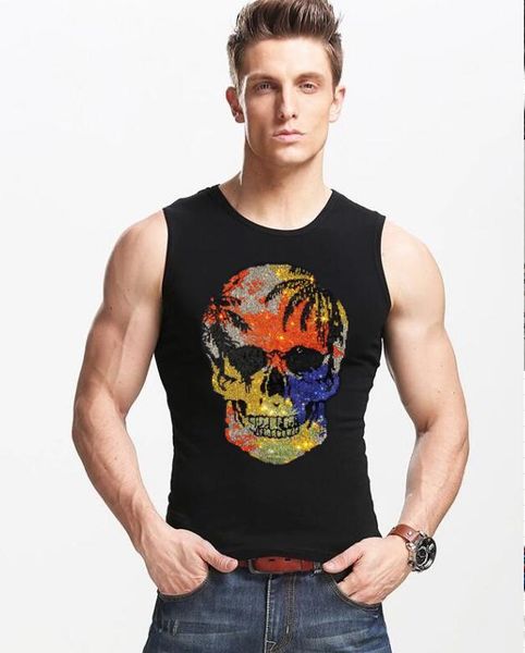 men clothing sports hip hop vest breathable drill sleeveless fitness vest loose streetwear homme, White;black
men clothing sports hip hop vest breathable drill sleeveless fitness vest loose streetwear homme, White;black