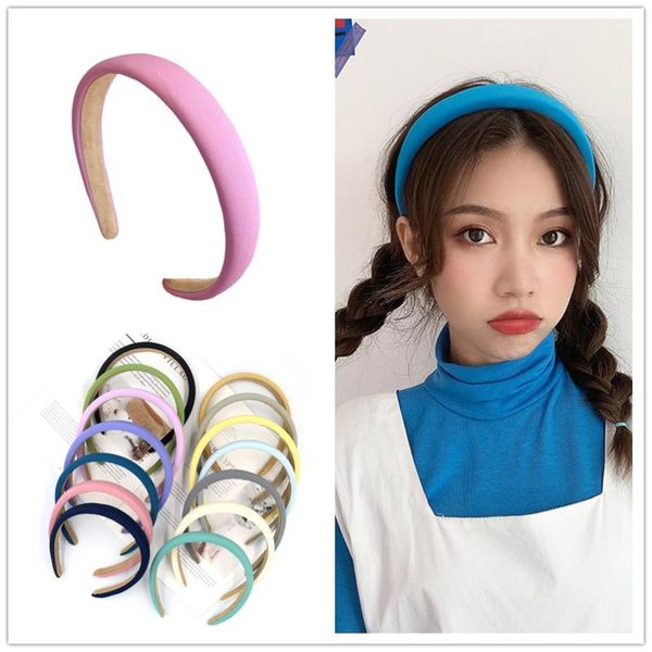 sweet sponge wide-brimmed girls headband retro girl macaron color headwear fabric basic designer mask hair bands accessories, Slivery;white
sweet sponge wide-brimmed girls headband retro girl macaron color headwear fabric basic designer mask hair bands accessories, Slivery;white