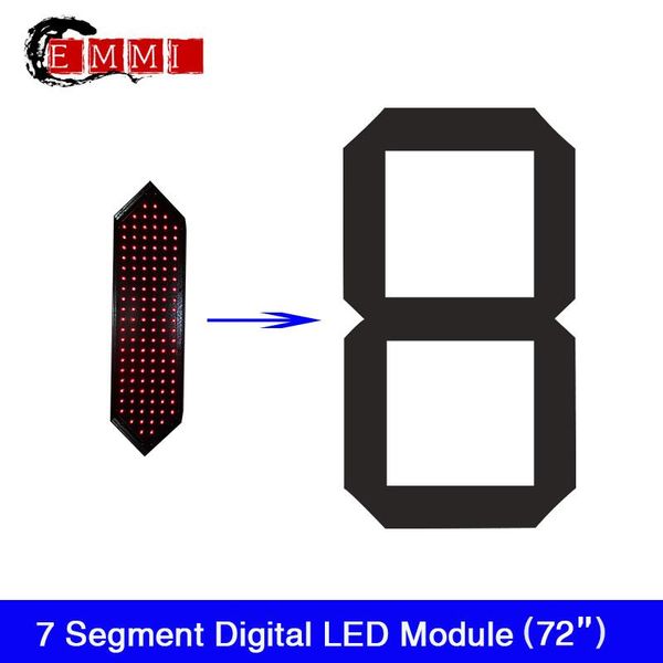 72" inch digital number 7/seven segment led display module big size with yellow red green white for outdoor or indoor modules
72" inch digital number 7/seven segment led display module big size with yellow red green white for outdoor or indoor modules