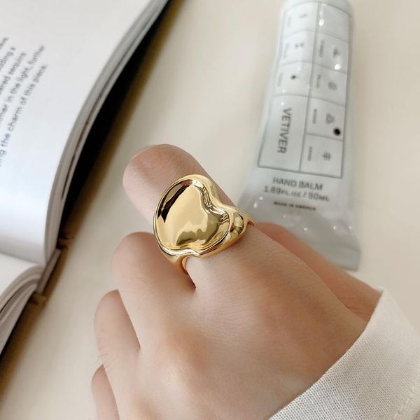 cluster rings shanice korean s925 sterling silver open ring bowl face irregular ins cold talk style fashion personality niche party statemen, Golden;silver
cluster rings shanice korean s925 sterling silver open ring bowl face irregular ins cold talk style fashion personality niche party statemen, Golden;silver