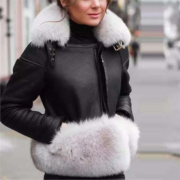maylofuer genuine sheepskin leather jacket women real and natural fur coat slim full pelt coats for winter 210928, Black
maylofuer genuine sheepskin leather jacket women real and natural fur coat slim full pelt coats for winter 210928, Black