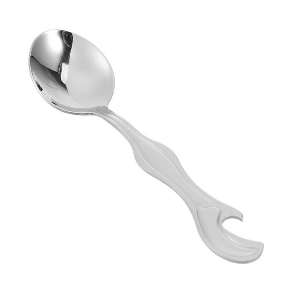 two in one 304 stainless steel spoon creative bottle opener soup spoon coffee tableware (silver)
two in one 304 stainless steel spoon creative bottle opener soup spoon coffee tableware (silver)