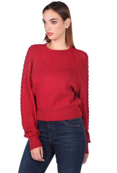 women's sweaters raglan sleeve thick cycling neck knitwear sweater, White;black
women's sweaters raglan sleeve thick cycling neck knitwear sweater, White;black